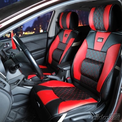 天津廠家批發圣爵品牌SJ1418丹尼皮四季通用汽車座墊