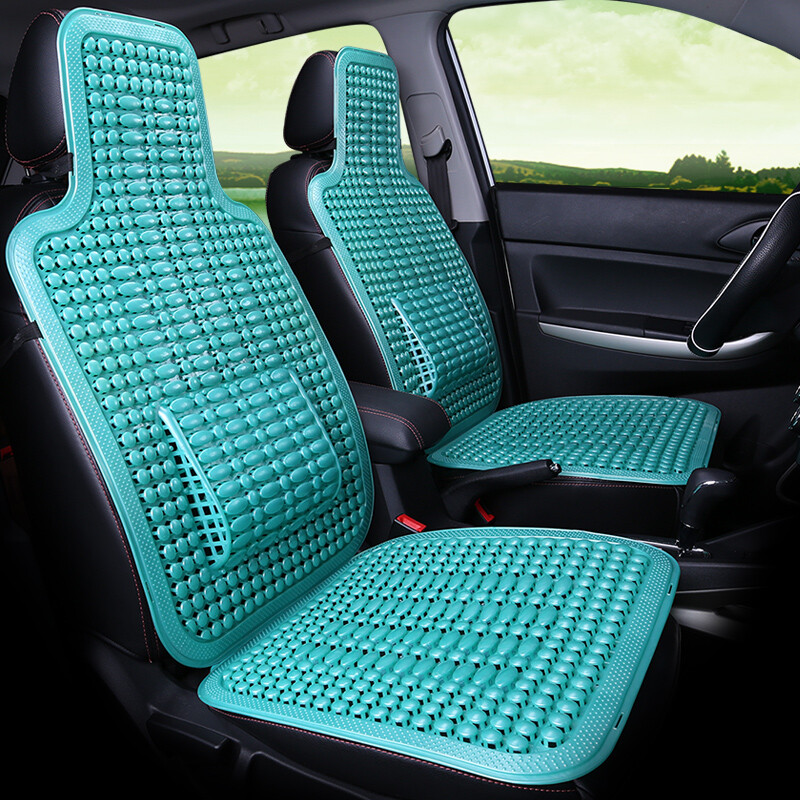 五菱之光面包車2017夏季汽車坐墊全套 天藍(lán)中國(guó)結(jié)裝飾，實(shí)用與美觀兼?zhèn)? class=